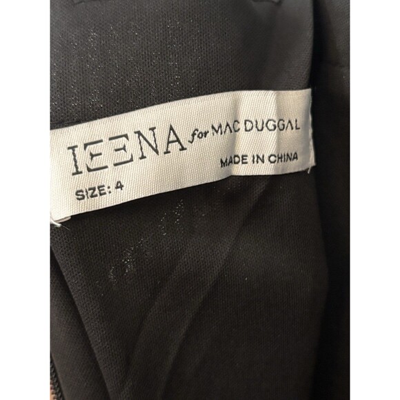 Mac Duggal 27022 Black Sequined Cutout Dress Size 4 - Picture 11 of 12